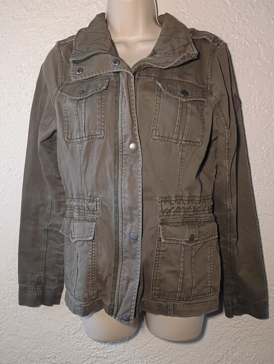 Hollister Jackets & Blazers - Hollister Green Cargo Jacket